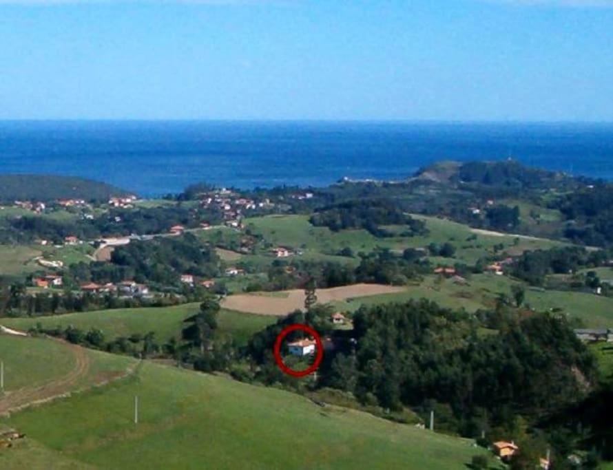 Вилла Casa Rural San Juan, Ribadesella. A 5 Minutos Del Mar Экстерьер фото